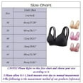 CHANGMOO Front Closure Bras Cute Wireless Bras Breathable Support