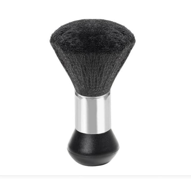 Peluquería Cepillo para el cuello Salón Peluquería Plumero 1 pieza-negro