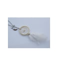thumbnail image 2 of Mini Dream Catcher Car Hanging Decoration  I Love You to the moon and back Pendant Necklace White Color, 2 of 3