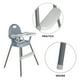 thumbnail image 3 of KIDDOS, Silla Periquera Para Bebe Alta Plegable Portatil 3 En 1, 3 of 4