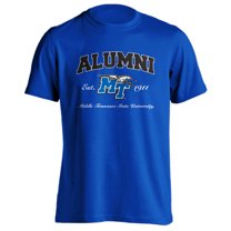 Middle Tennessee State University Blue Raiders Alumni Proud Graduate Short Sleeve T-Shirt