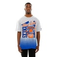 thumbnail image 4 of Men's New Era  White New York Knicks Injection Sport Classics T-Shirt, 4 of 5