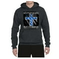 thumbnail image 2 of Wild Bobby, Didn't Come To Be Served Come to Serve, Inspirational/Christian, Unisex Graphic Hoodie Sweatshirt, Heather Black, Large, 2 of 3