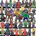 thumbnail image 1 of 38 Avengers Hero Raccoon Tree Man Super Villain Assembling Building Block Minifigure Toy, 1 of 1