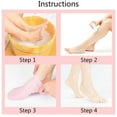 thumbnail image 3 of 1 Pair Foot Care Socks Spa Silicone Moisturizing Gel Anti Cracking Protectors, 3 of 13