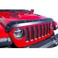 thumbnail image 2 of Tough Guard TG7W18 Textured Black Form Fit Hood Protector for 2018 Jl Wrangler, 2 of 5