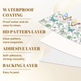 thumbnail image 6 of Retro Peel and Stick Wallpaper Pastel Butterflies Flowers Botanical Wall Mural 17.7in x 9.8ft Self Adhesive Removable Wall Paper Renter Friendly Wallpaper for Nursery Bedroom Cabinets, 6 of 8