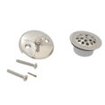 thumbnail image 1 of Grid Tub Drain Kit, Polished Nickel - 4.92 x 7.48 x 9.06 in., 1 of 1