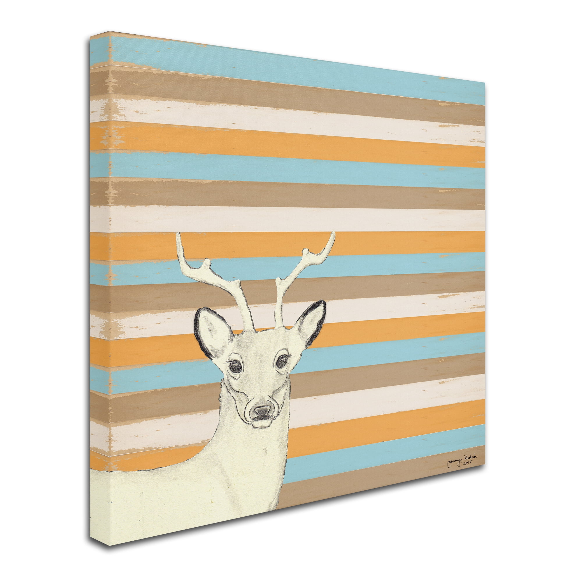 Trademark Fine Art 'Buck' Canvas Art by Tammy Kushnir