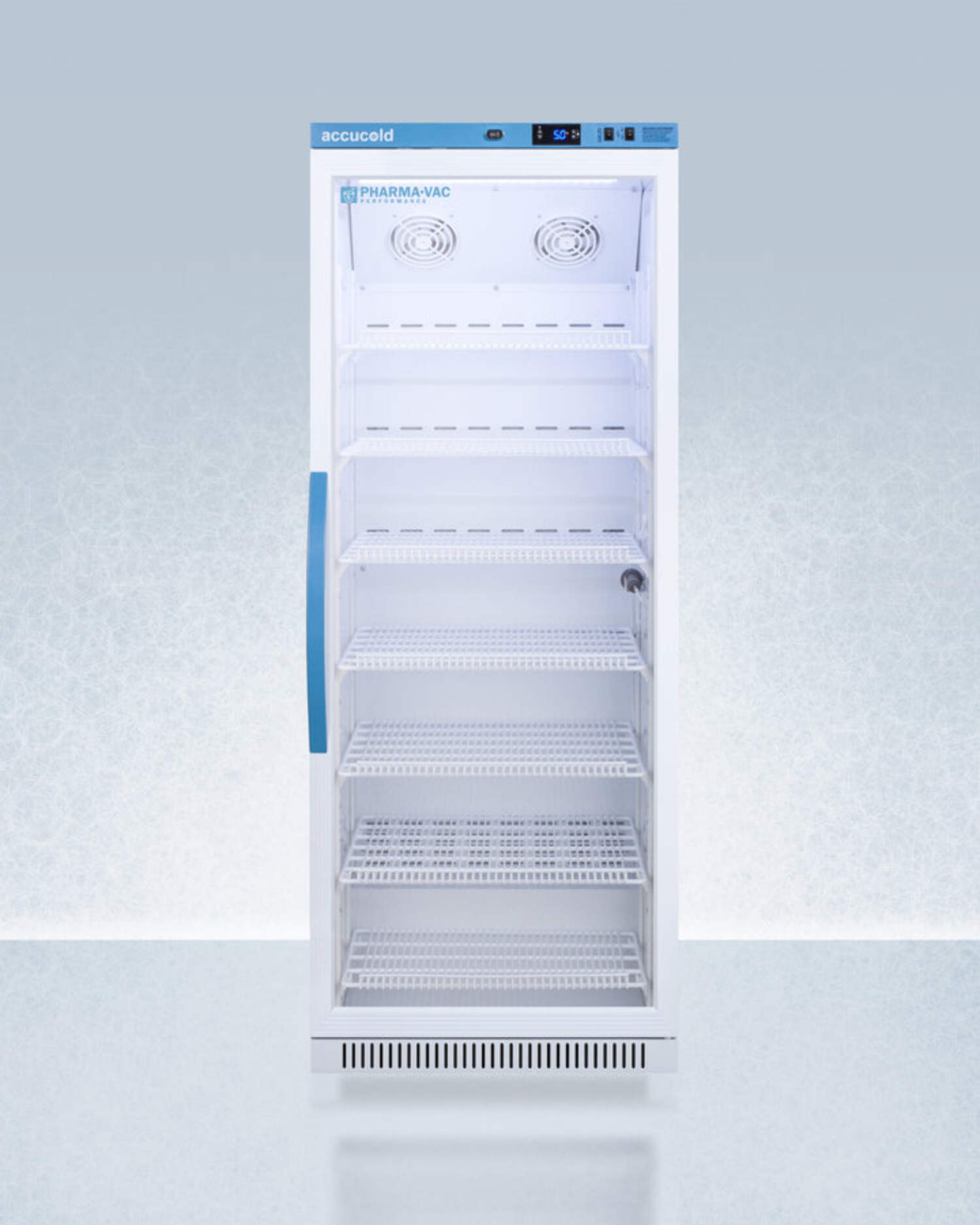 Accucold ARG12PV456 Upright Vaccine Refrigerator w/ 12 Cu.Ft., Single Glass Door, NSF/ANSI 456