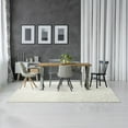 thumbnail image 4 of Luxe Weavers Cream 4x5 Geometric Abstract Lines Area Rug, 4 of 10