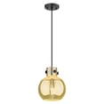thumbnail image 4 of 410-1PS-PN-G410-8ME Innovations Lighting Newton Sphere - 1 Light Mini Pendant In Industrial Style-9.13 Inches Tall and 8 Inches Wide-Polished Nickel, 4 of 5