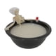 thumbnail image 2 of Adornos de Halloween, Decoración de Halloween, Regalos de Halloween Velas de esqueleto en el baño de Halloween como si se bañara en leche y bebiera vino tinto Decoración Velas de esqueleto en el baño, 2 of 9
