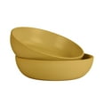 thumbnail image 3 of 10 Strawberry Street Wazee Matte Coupe Dinnerware, Bowl, Yellow,  Set of 6, 3 of 4
