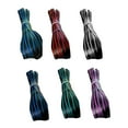 thumbnail image 3 of maskred Simple Design Bracelet Anklet Bangle Braiding Rope Keyring Cord Handbag Bag Ropes Jewellery DIY Crafting Handicraft Black Purple, 3 of 6