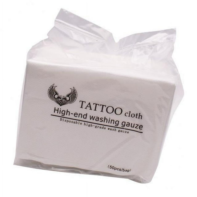 2 Toallas Faciales De Limpieza Desechables, Toallitas Portátiles Para Tatuajes Cosméticos De Viaje 2 piezas