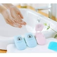 thumbnail image 5 of 4 Boxes (200 Sheets) Mini Portable Travel Soap Paper Disposable Hand and Bath So, 5 of 5