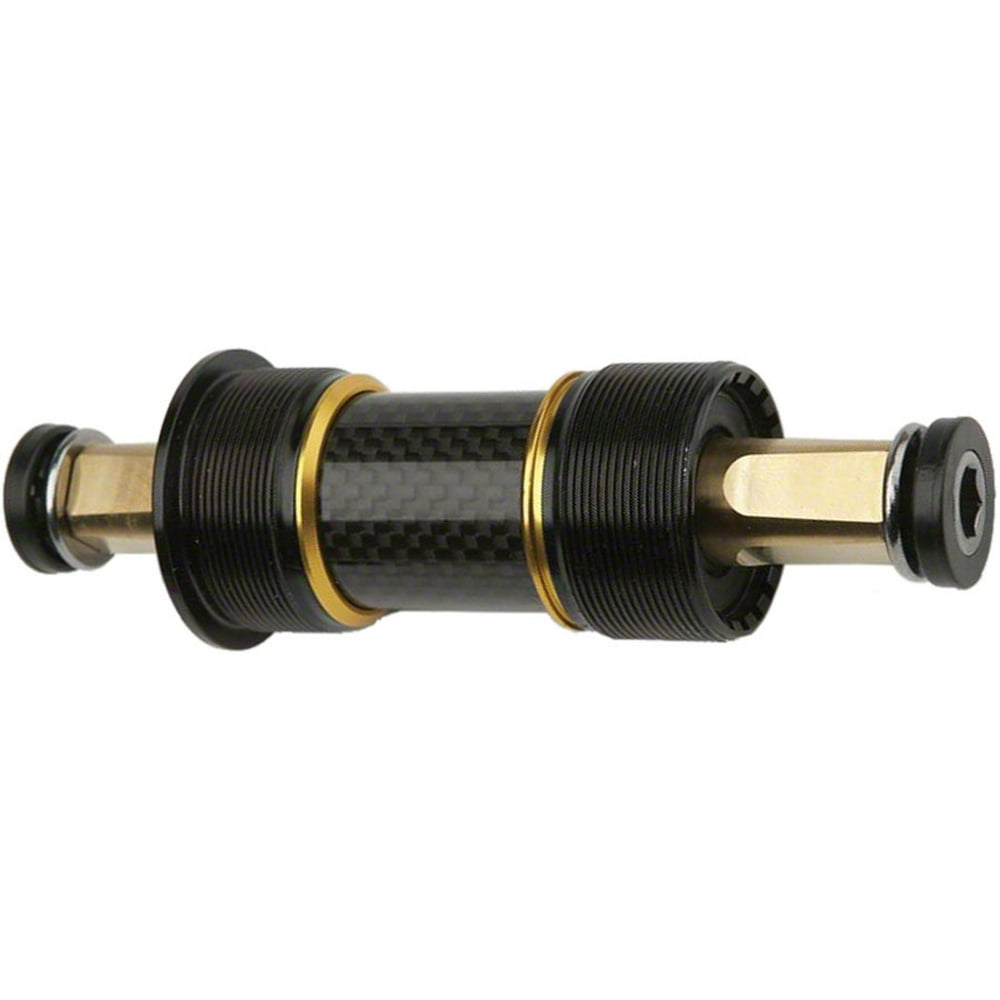 BOX Components Square Taper Titanium JIS Bottom Bracket 108mm, Gold