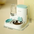thumbnail image 3 of Automatic Cat Bowl Feeder & Pet Drinking - All-in-One Pet Dish, Pet Bowl, and Water dispenser, 3 of 10