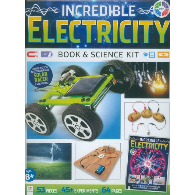 INCREDIBLE ELECTRICITY BOOK AND SCIENCE KIT MISC. SUPPLIES HINKLER PTY LTD Papel