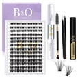 thumbnail image 1 of B&Qaugen Easy Fan Volume Lashes C-0.03-10 B&Qaugen Easy Fan Lashes 0.03 Extensiones de pestañas C Curl Mega Lash Extension Negro mate B&Q Easy Volume Fan Lashes 9 a 25 mm (C-0.03,10 mm), 1 of 4