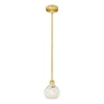 thumbnail image 3 of Innovations Lighting - White Mouchette - 1 Light Stem Hung Mini Pendant In, 3 of 7