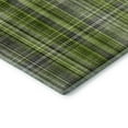 thumbnail image 4 of Addison Rugs Mayfield Washable Transitional Plaid Green Rectangle Rug, 10' x 14', 4 of 6