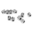 thumbnail image 4 of 10Pcs Inserts Filetés Mâle Femelle Réducteur Écrou en Acier Inoxydable Outil de Réparation Fixation Matériel, 4 of 8