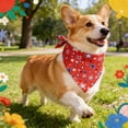 thumbnail image 4 of Gytml 4Th Of July Dog Bandanas Patriotic Flag Triangle Scarves For Dogs Cats, Adjustable Cotton Pet Bandanas For Independence Day G-64x45x45cm, 4 of 8