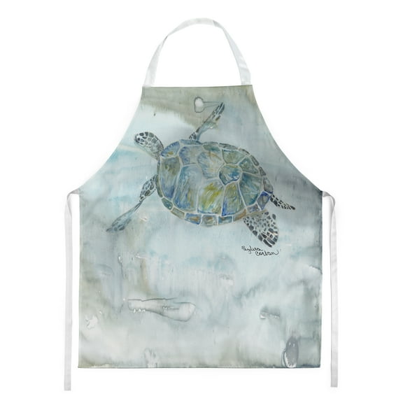 Sea Turtle Watercolor Apron