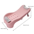 thumbnail image 2 of Miumaeov Adjustable Children's Shampoo Chair Foldable Toddler Shampoo Chair Bather for 0-5 Years Old Children Head Hair Rinser Salon Chair 110.23lbs Max Load, 2 of 13