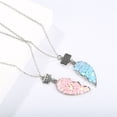 thumbnail image 3 of Regalos de amistad para 2 collares largos Regalos para amigos Collares para la distancia Chicas/parejas Regalo de graduación Collares y colgantes Be-St, 3 of 8