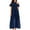 Dark Blue, variant on IROINNID Women's Dress Formal Gowns Evening Dresses Party Club Dress A-Line Solid Color Dress