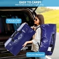 thumbnail image 2 of PHANCIR Moving Bags Heavy Duty Extra Large with Handles& Backpack Straps and Zippers, Waterproof & Puncture Resistant 4 Pack, 2 of 7