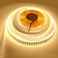 thumbnail image 4 of Tira de LED ultrabrillante de 24 V, 3000 K, blanco cálido, 120 W, 11 200 lm, CRI 90+, resistente al agua IP67, 1200 x 2835 luces SMD, 5 m, certificación UL/CE para uso doméstico en cocina,, 4 of 6