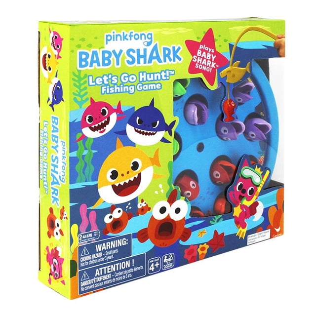 Vamos a Pescar Spin Master Cardinal Baby Shark
