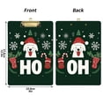 thumbnail image 5 of FORMRS Acrylic Clipboard with Low Profile Clip Standard A4 Letter Size, 12.5" x 9", Christmas Dog, 5 of 8