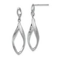 thumbnail image 1 of White Sterling Silver Earring Drop & Dangle Women'S 37 mm 11, 1 of 3
