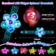 thumbnail image 2 of Pulseras Fidget Spinner con iluminación LED para niños, 2 of 7