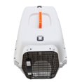 thumbnail image 1 of Portadora De Perros, Portador De Mascotas De Viaje Caja De Transporte De Mascotas De Plástico Caja De Entrenamiento De Cachorros Ventilado Con Amplio Espacio Para Visitas Al, 1 of 7