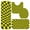 Yellow and Black Wavy Checkered, variant on Black and Gray Checkered Pattern Bathroom Rug Set 4 Piece,Includes Contour,Lid Cover,Bath Mat,Non-Slip Extra Soft Absorbent Washable