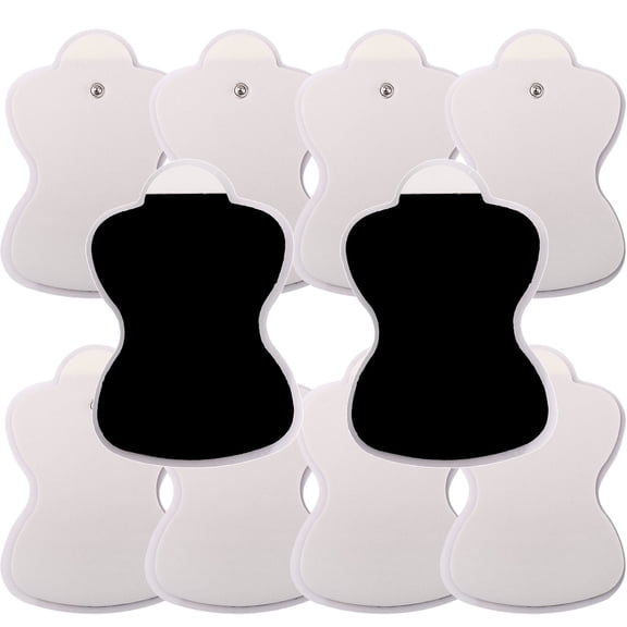 10 Pcs Replacement Pads for Omron Standard Long Life Pads,Snap Electrode Pads