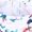 White, variant on Inkach Womens Summer Fashion Short Sleeve O Neck Vintage Print Party Swing Dress