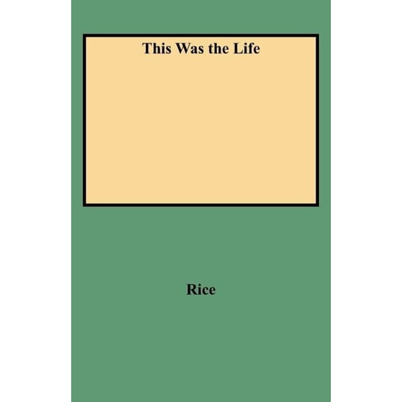 This Was the Life, (Paperback)