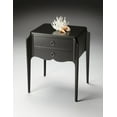 thumbnail image 2 of Butler Specialty Company End Table Nightstand Bedside Rectangle in Wood - Black, 2 of 2