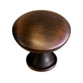thumbnail image 5 of Design House 5-Pack 1.25" Mushroom Cabinet Knobs, Oil Rubbed Bronze, 5 of 8