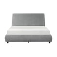 thumbnail image 4 of Lexicon Alford Chenille Upholstery Eastern King Platform Bed in Gray, 4 of 5