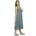thumbnail image 4 of Bimba Robe de Nuit Mi-Mollet en Coton Sans Manches pour Allaitement, 4 of 9