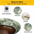 thumbnail image 3 of Elastic Fitted Round Tablecloth, Sage Green Ombre Waterproof Stretch Table Cover for 55"-60" Tables, Gradient Abstract Art Vintage Washable Outdoor Tablecloths for Patio, Picnic, Camping, 3 of 9