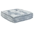 thumbnail image 4 of Safavieh Belia Solid Floor Pillow, 25" x 25" Square, Grey, 4 of 7